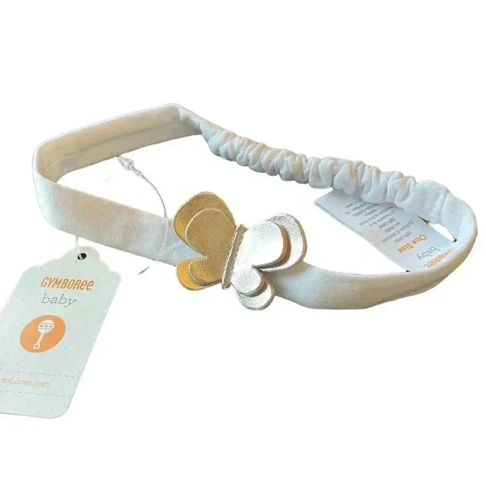 Gymboree Baby Gold Butterfly Headband